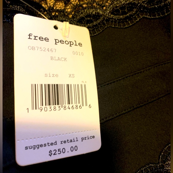 🖤 Free People Corset Mesh Dress NWT 🖤 - Picture 4 of 5